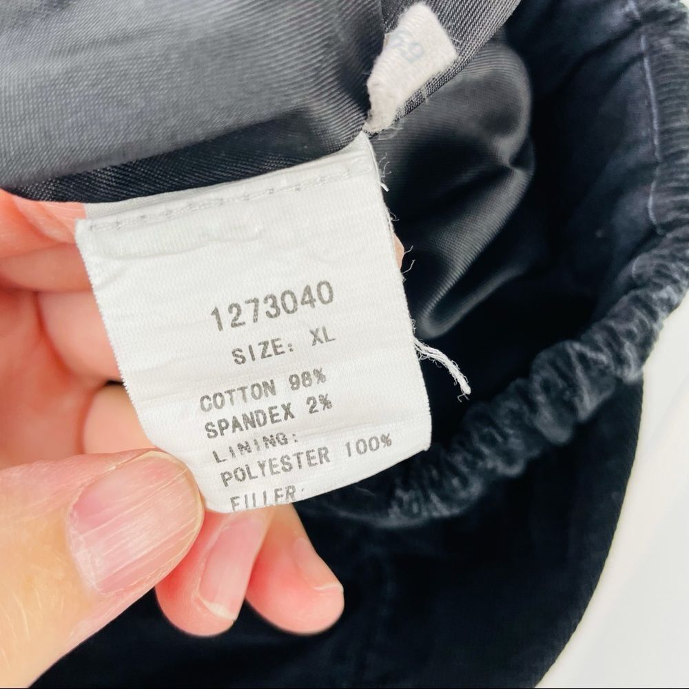 Jnby Kids Black Warm Lined Elasticated Corduroy Pants Size XL/8YR (130/59) - Picture 7 of 7